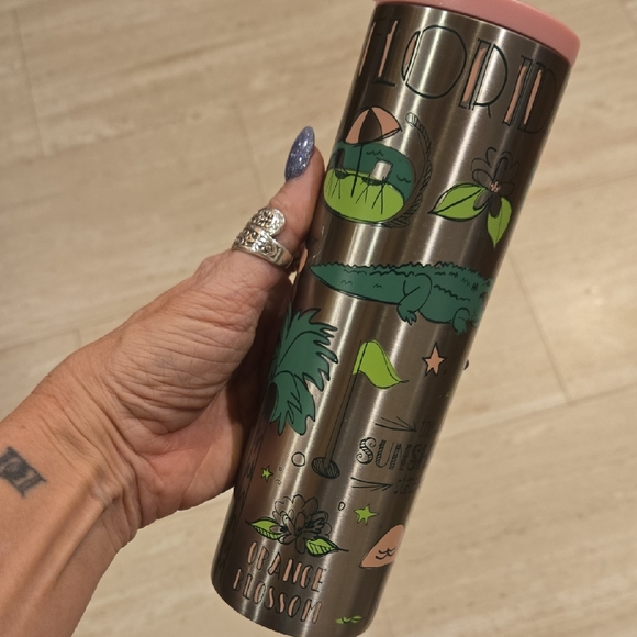 Starbucks Other - Starbuck's Florida Stainless Steel 16 Ounce Travel Tumbler